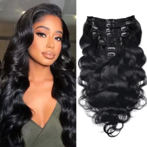 Body Wave Clip-Ins Hair Extensions