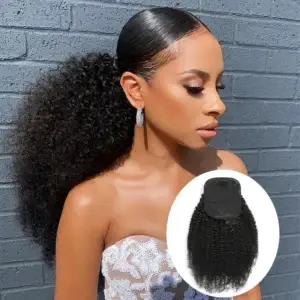 Drawstring Ponytail Kinky Curly Ponytail